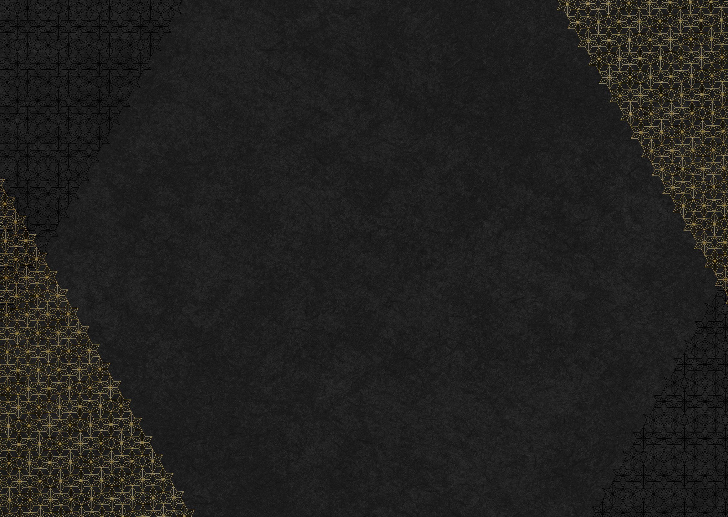 Japanese paper of black and gold